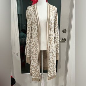 Eight18 Leopard Sweater Cardigan